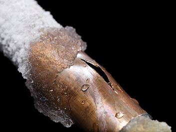 Frozen Water Pipe