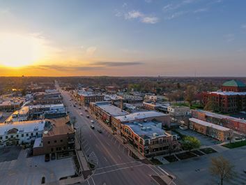Downtown State Street Aerial