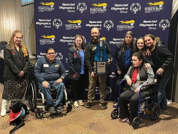 Police Officer Parisi Flame Of Hope Award Special Olympics