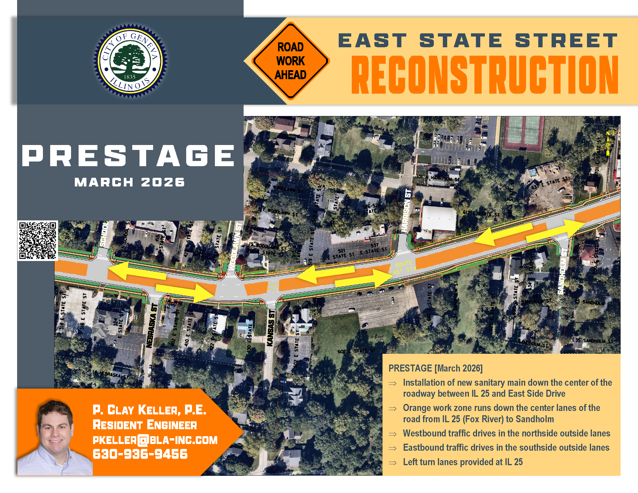 East State Street Prestage