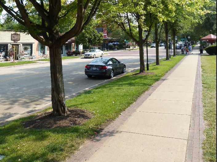 Third Street Sidewalk Brick Ribbon