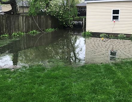 Backyard Flooding