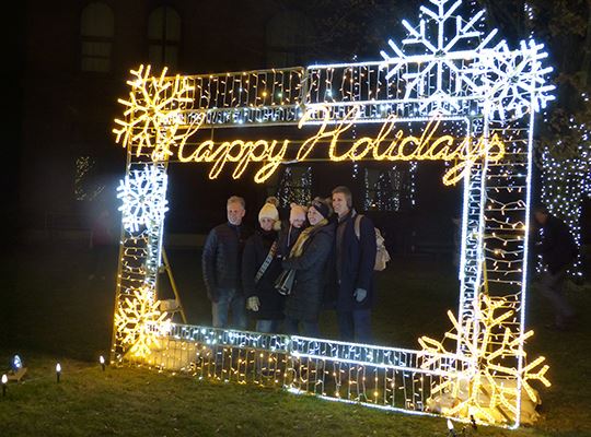 Christmas Walk Holiday Sign