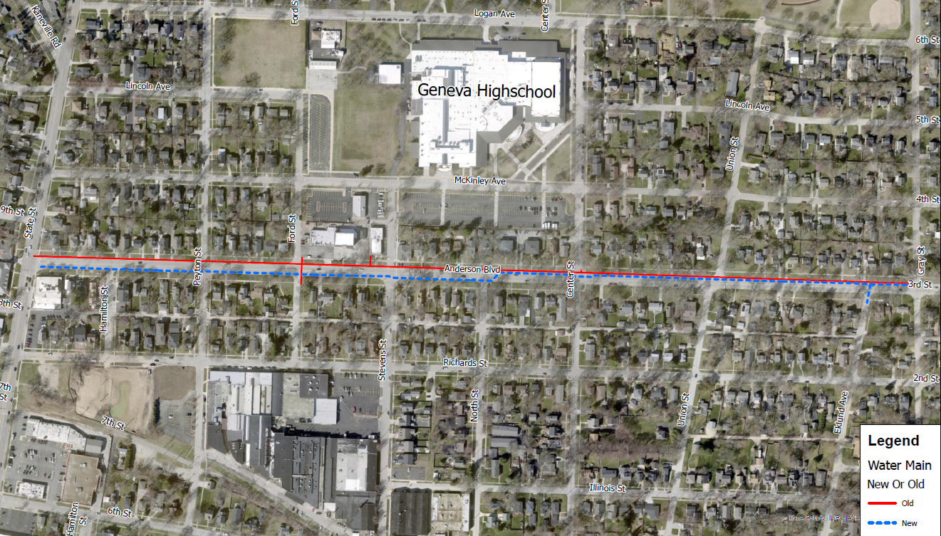 Anderson Boulevard Water Main Replacement