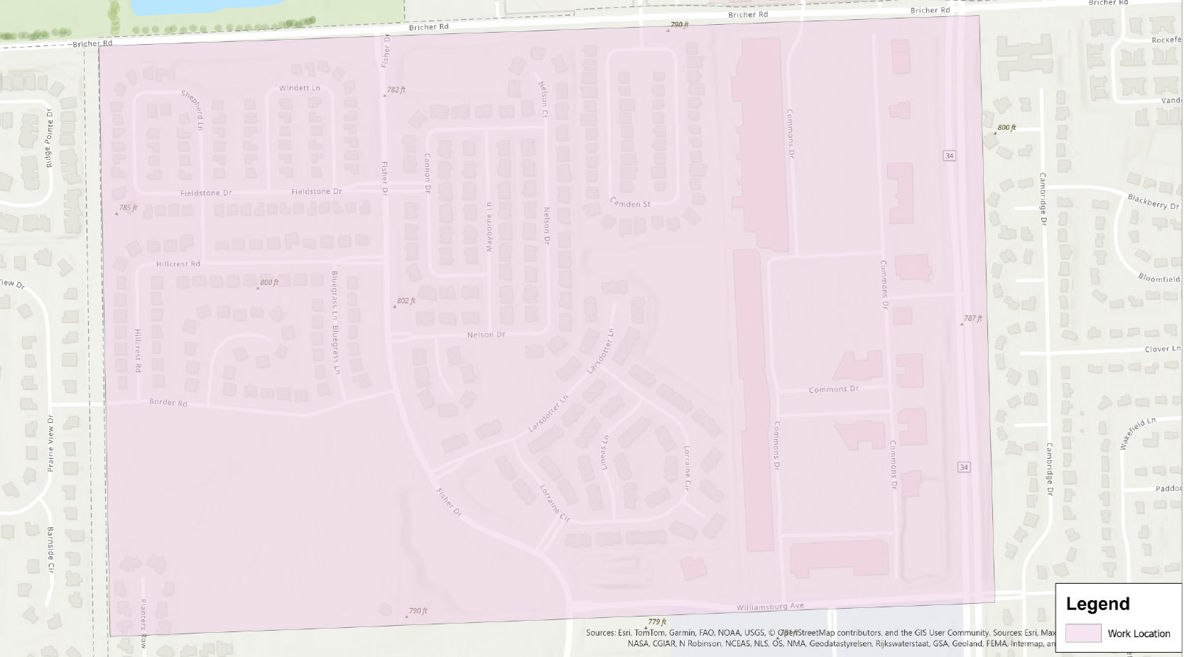 ATT Fiber Project Map