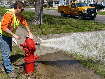 Fire Hydrant Flushing